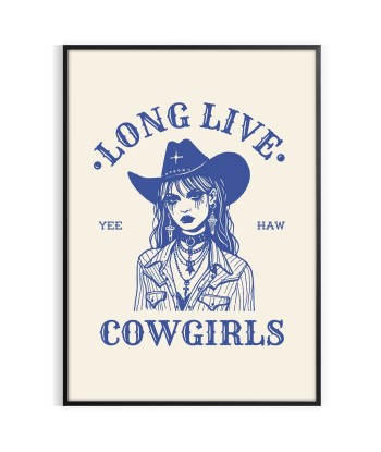 Long Live Cowgirls Print commande en ligne