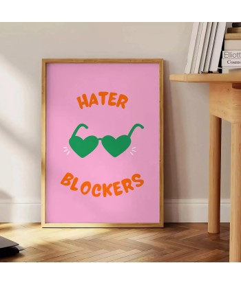 Hater Blookers Art Print online