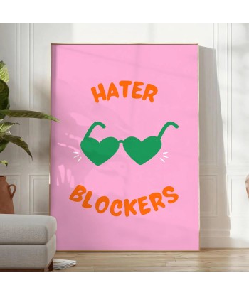 Hater Blookers Art Print online