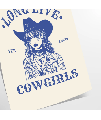 Long Live Cowgirls Print commande en ligne