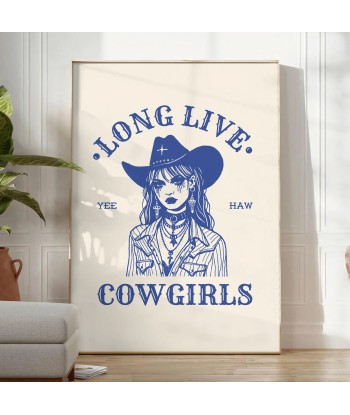 Long Live Cowgirls Print commande en ligne