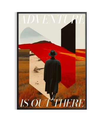 Adventure Travel Poster Art Print le concept de la Pate a emporter 