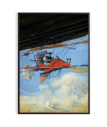 Airplane Travel Poster Wall Art pas chere