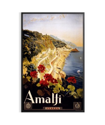 Almafi Coast Travel Poster Art Print sélection de produits