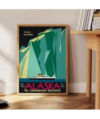 Alaska Travel Poster Art 2 - 3 jours ouvrés.