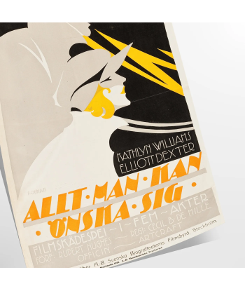 Allt Man Vintage Poster 2 - 3 jours ouvrés.