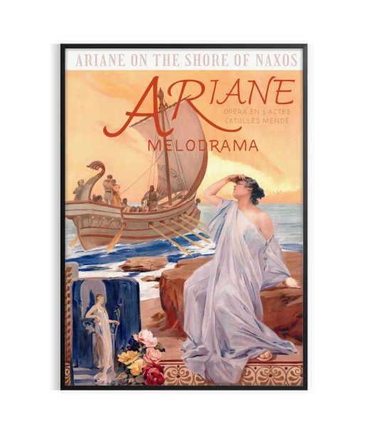 Ariane Travel Poster Print online