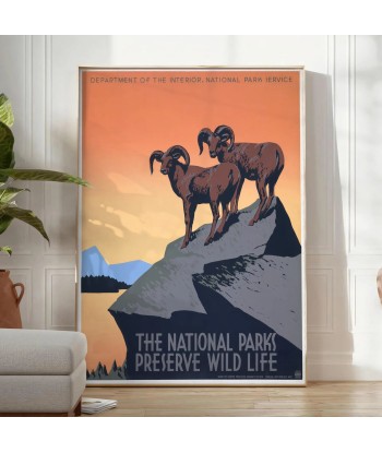 American National Park Travel Poster Print Toutes les collections ici