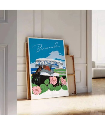 Bermuda Travel Poster Print destockage