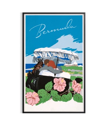 Bermuda Vintage Poster vous aussi creer 