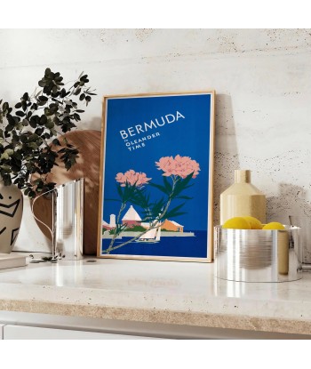 Bermuda Travel Poster Art Livraison rapide