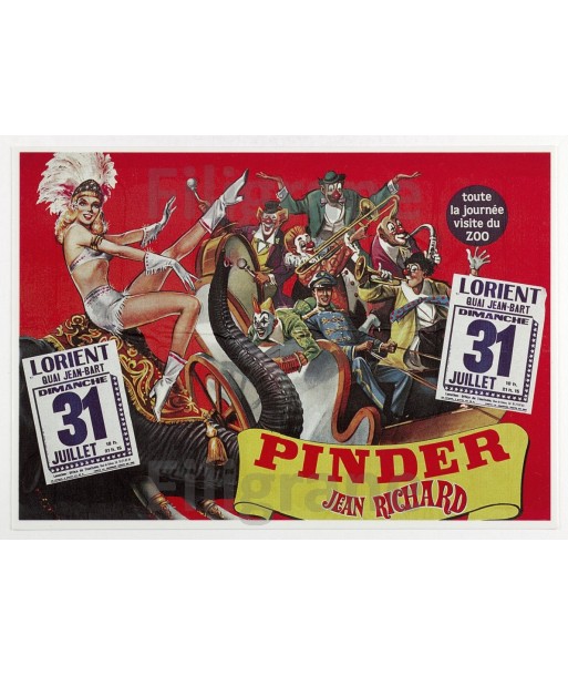 CIRQUE PINDER JEAN RICHARD Rmse-POSTER/REPRODUCTION  d1 AFFICHE VINTAGE Découvrez la collection