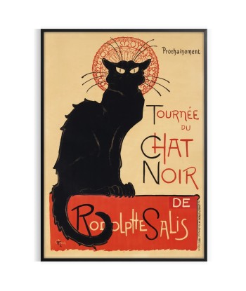 Chat Noir Vintage Wall Print 50-70% off 