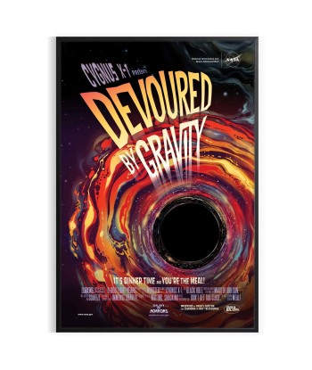 Devoured By Gravity Travel Poster Print de l' environnement