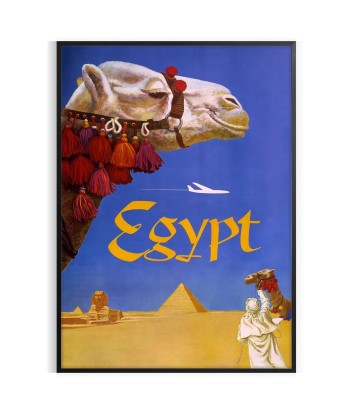 Fly Egypt Travel Poster de France