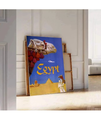 Fly Egypt Travel Poster de France