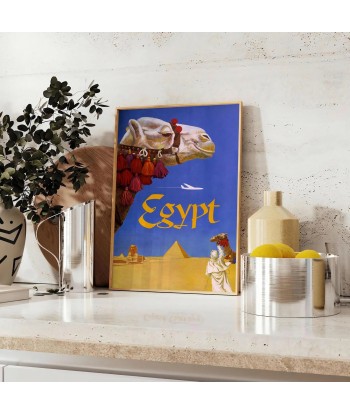 Fly Egypt Travel Poster de France