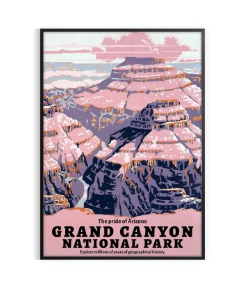 Grand Canyon National Park Travel Poster Print chez Cornerstreet bien 