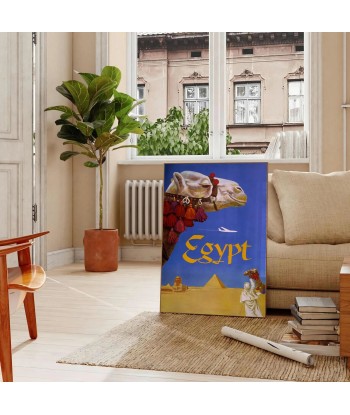 Fly Egypt Travel Poster de France