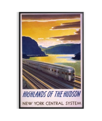 Highlands Of The Hudson New York Travel Poster Print 50% de réduction en Octobre 2024