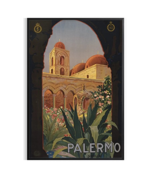 Italy Travel Poster Art Print ou a consommer sur place