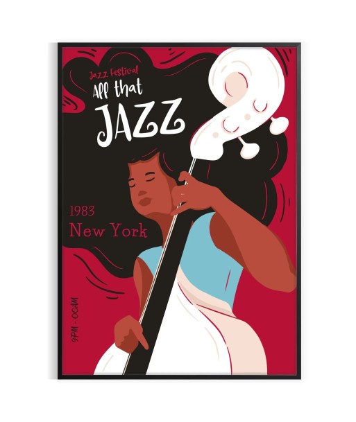 Jazz Festival Music Print vente chaude votre 