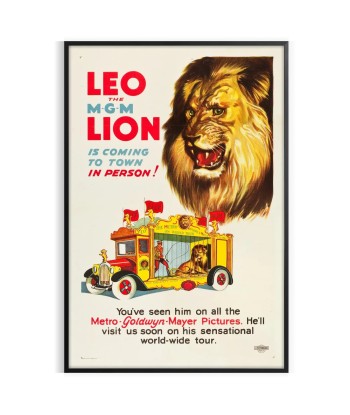 Lion Travel Poster Art l'achat 