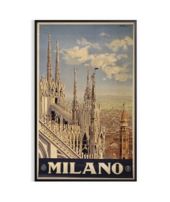 Milano Travel Poster Art Print Par le système avancé 