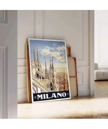 Milano Travel Poster Art prix