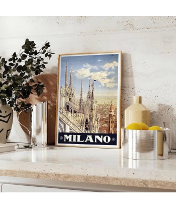 Milano Travel Poster Art prix