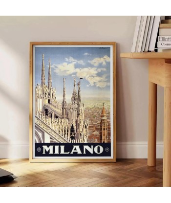 Milano Travel Poster Art prix