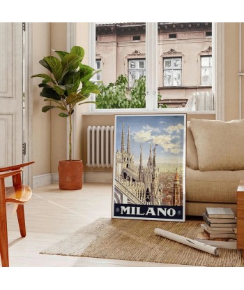 Milano Travel Poster Art prix