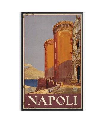 Napoli Travel Poster Wall Art Fin de série