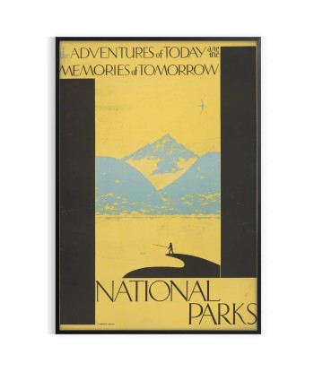 National Parks Travel Poster Wall Print de France