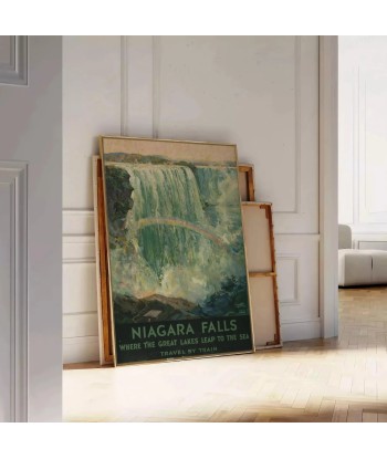 Niagara Falls America Travel Poster Wall Art livraison gratuite