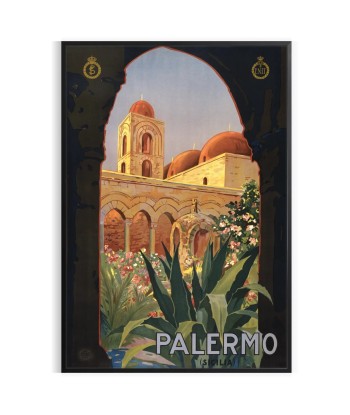 Palermo Travel Poster Wall Print Faites des économies