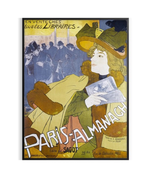 Paris Almanach Vintage Wall Print vous aussi creer 