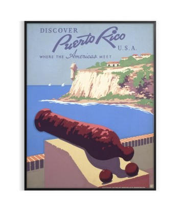 Puerto Rico Usa Travel Poster Wall Print outlet