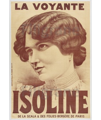 ISOLINE La VOYANTE Rpcs-POSTER/REPRODUCTION  d1 AFFICHE VINTAGE de la marque