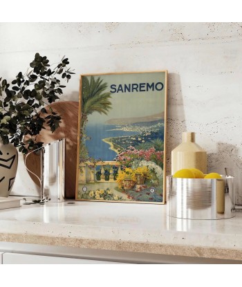 Sanremo Italy Travel Poster Poster sélection de produits