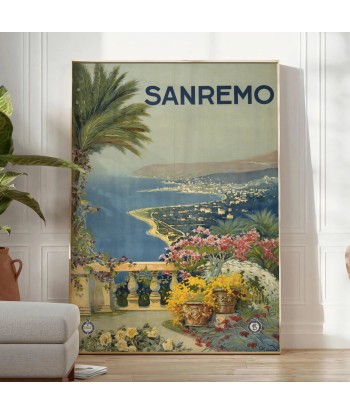 Sanremo Italy Travel Poster Poster sélection de produits