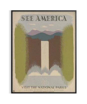 See America Travel Poster Print Découvrez la collection