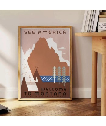 See America Travel Poster Poster Toutes les collections ici