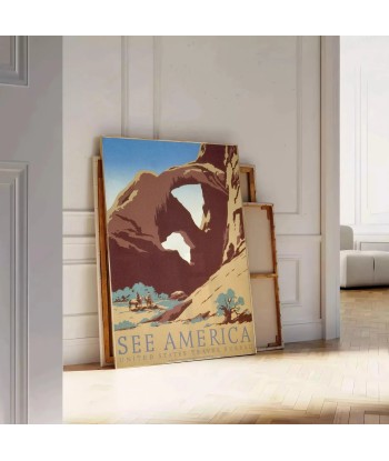 See America Travel Poster Print 1 pas cher 