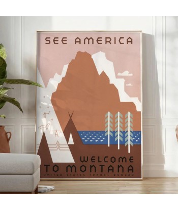 See America Travel Poster Poster Toutes les collections ici