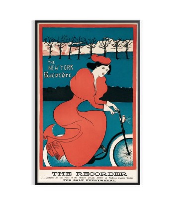 The New York Recorder Travel Poster Print les muscles