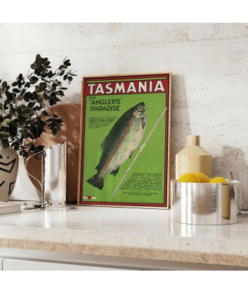 Tasmania Travel Poster Art Print pour bénéficier 