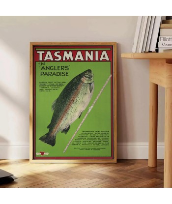 Tasmania Travel Poster Art Print pour bénéficier 