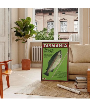 Tasmania Travel Poster Art Print pour bénéficier 