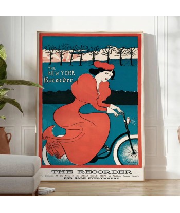 The New York Recorder Travel Poster Print les muscles